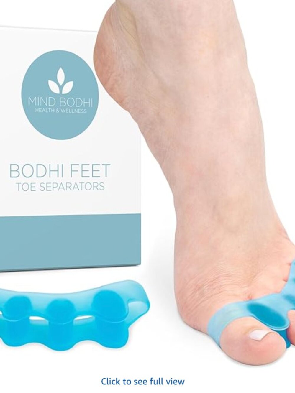 Bodhi Feet Toe Separators Universal Size Blue - 2 packs